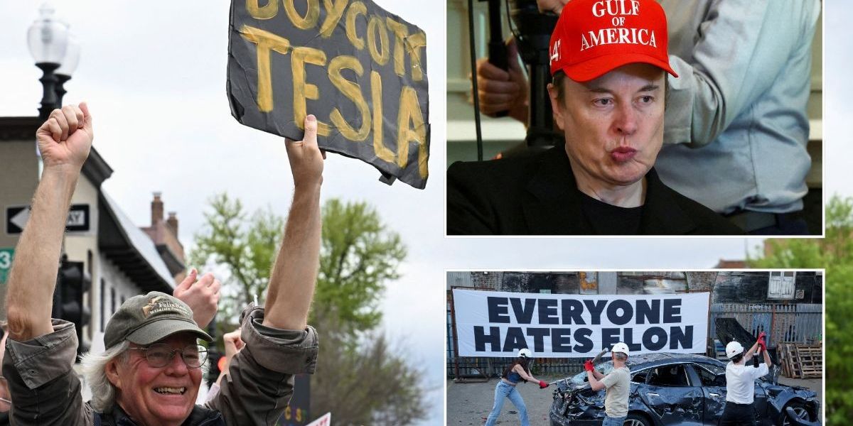 NextImg:Tesla owners report vandalism more than other drivers as Elon Musk blamed for protests and attacks