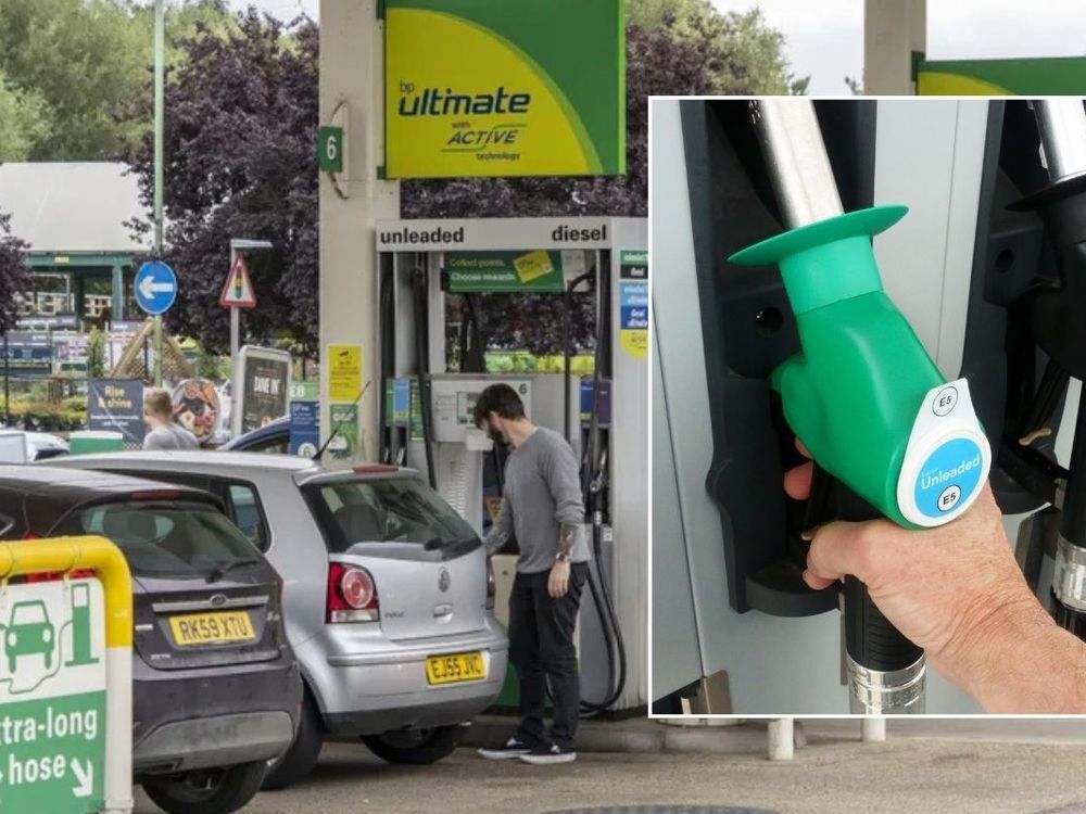 BP filling station and petrol station