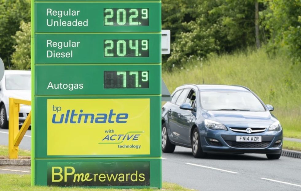 BP petrol station