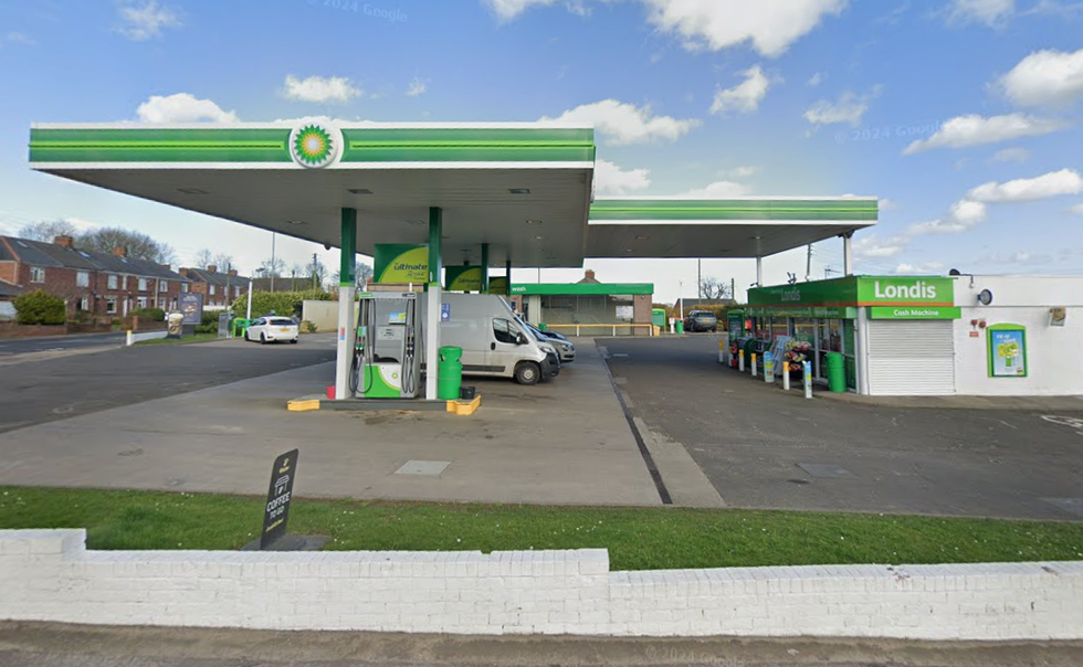 BP petrol station