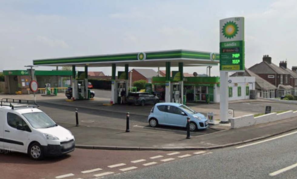 BP petrol station