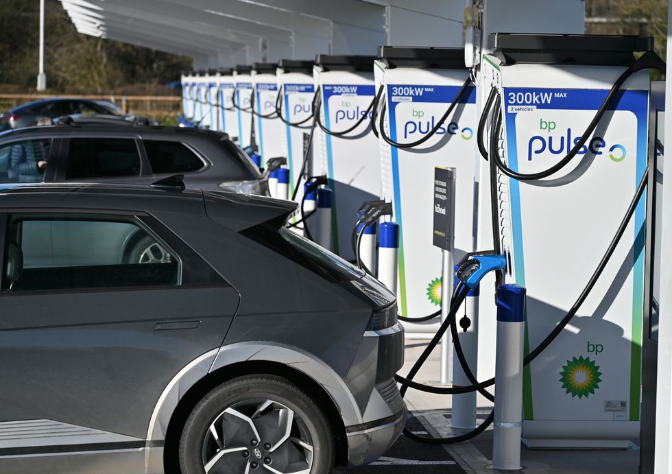BP Pulse electric vehicle charging station