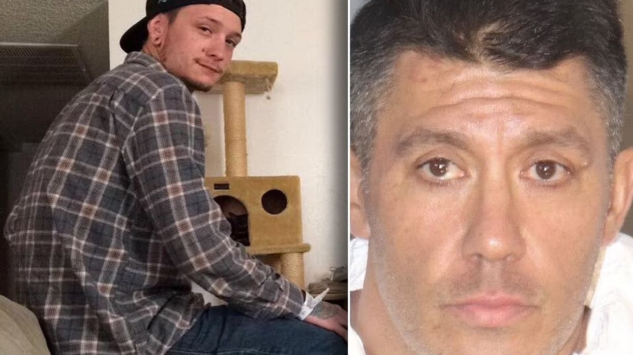 Bradley Minder (left) and Richard Thomas Martinez (right)