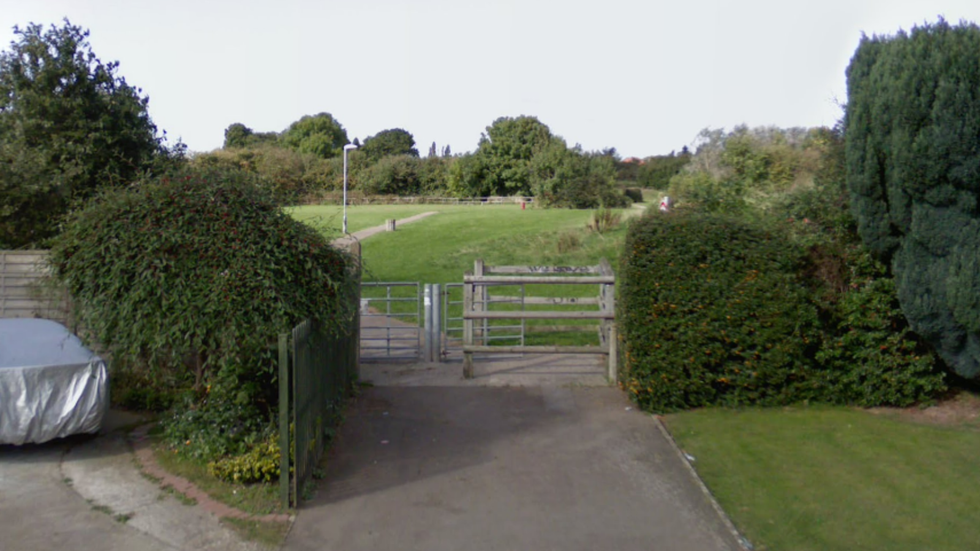 Bramble Way park entrance