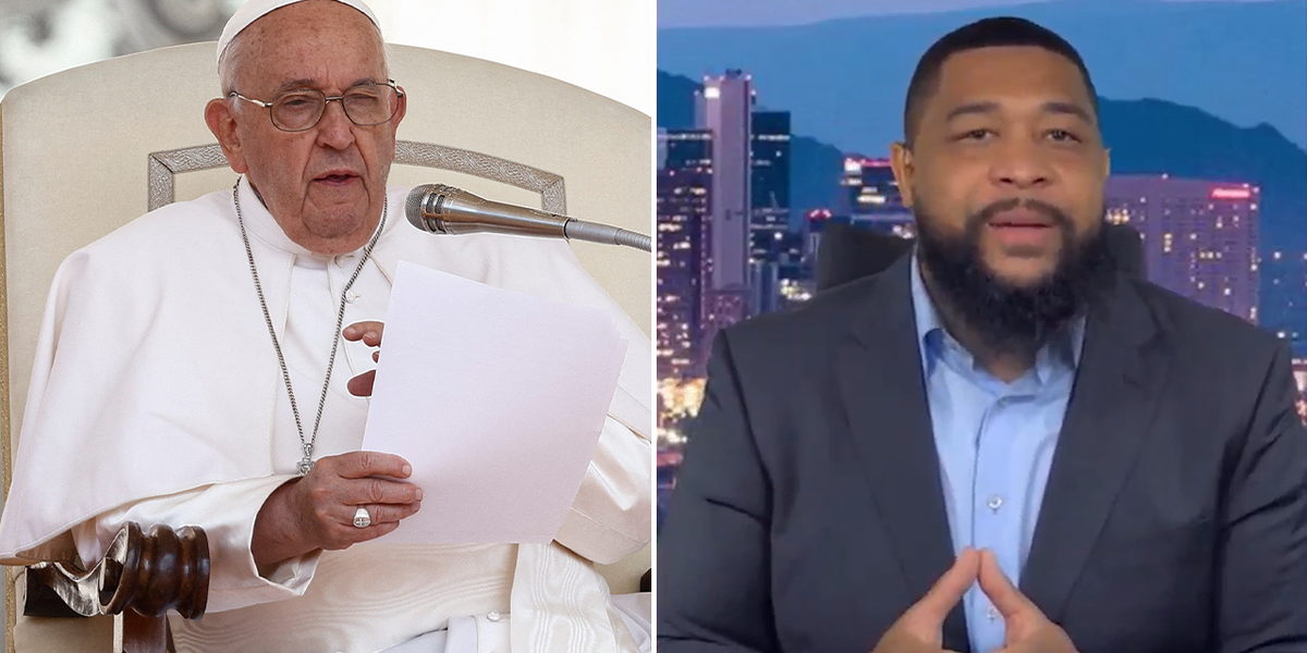 NextImg:Pope 'trending in a woke direction', says Brandon Tatum: ‘Making the Church look bad!’