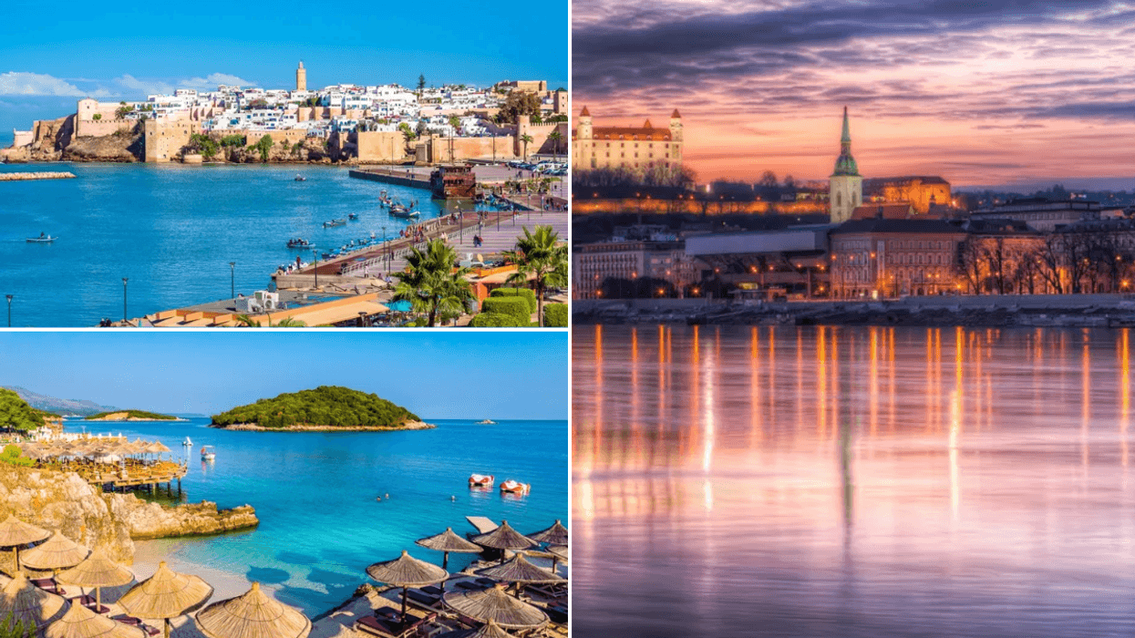 Bratislava Slovakia / vlore Tirana Albania / Rabat, Morocco