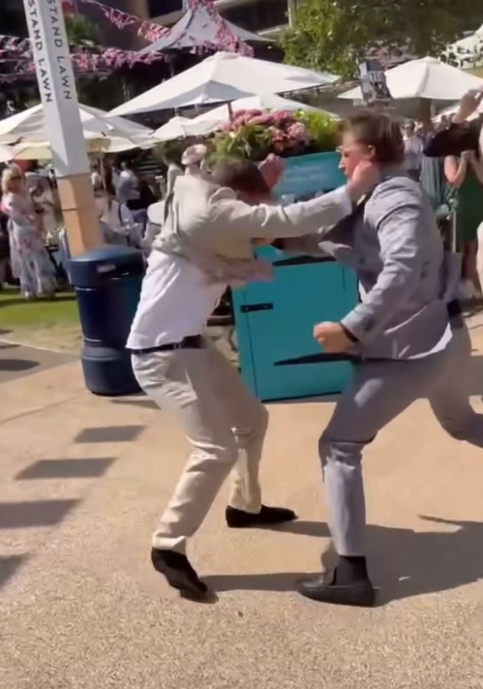 Brawl at Ascot