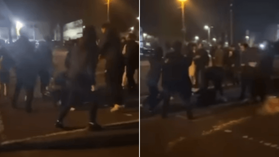 Brawl breaks out in Harrow Civic Centre car park