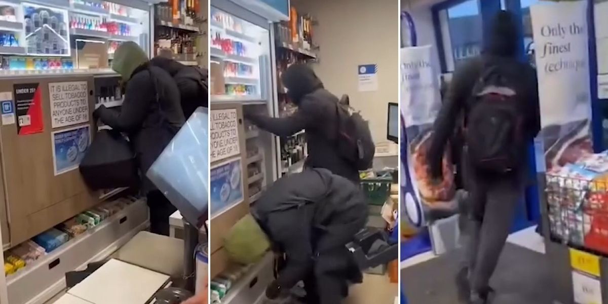 Tesco: Brazen MASKED thieves ransack store as TERRIFIED workers plead ...