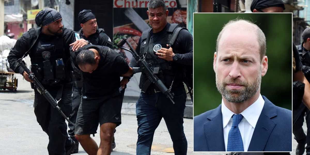 Brazil rocked by gruesome gang raid that left 132 dead just a week before royal and Starmer arrive Brazil rocked by gruesome gang raid that left 132 dead just a week before royal and Starmer arrive