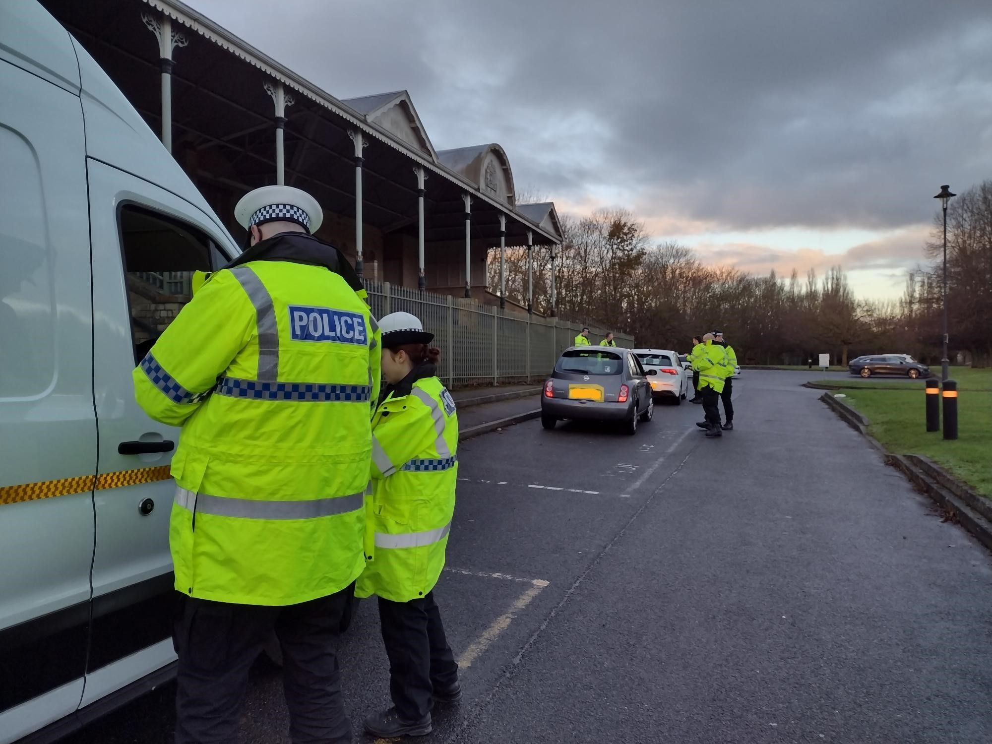 breathalyser checks by police