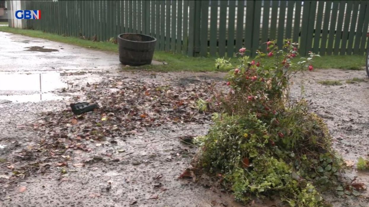 WATCH: Scottish Caravan Park destroyed by Storm Babet as extreme weather conditions batter Britain