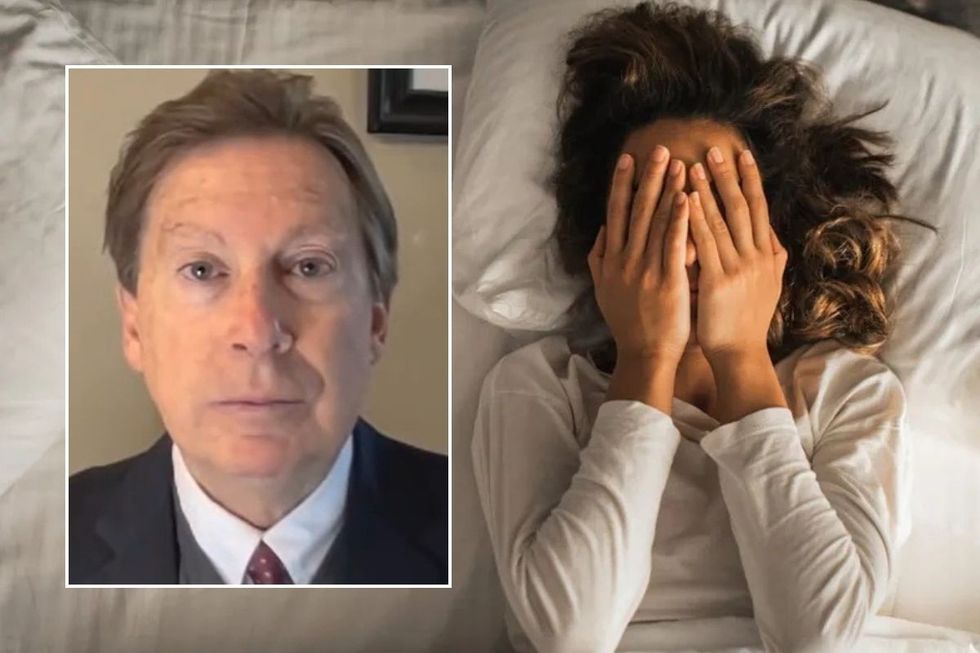 Bredesen and stock image of sleeping person