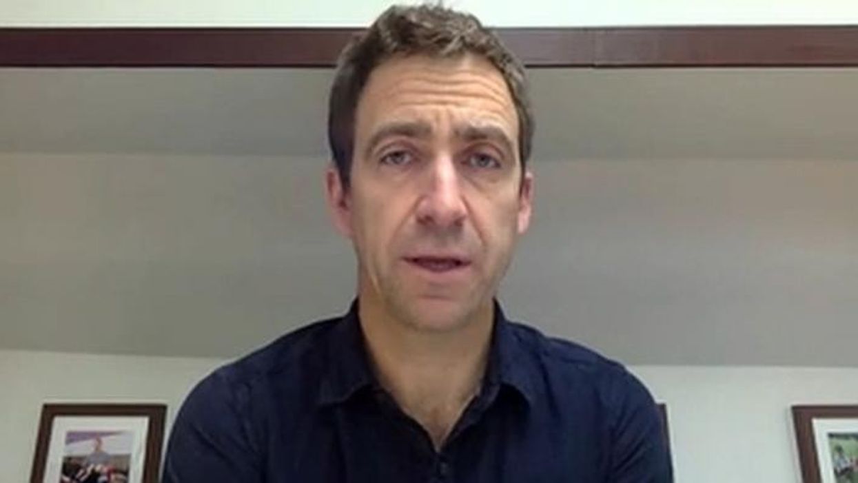 WATCH: Brendan Cox hits out at people finding Farage attack 'funny'