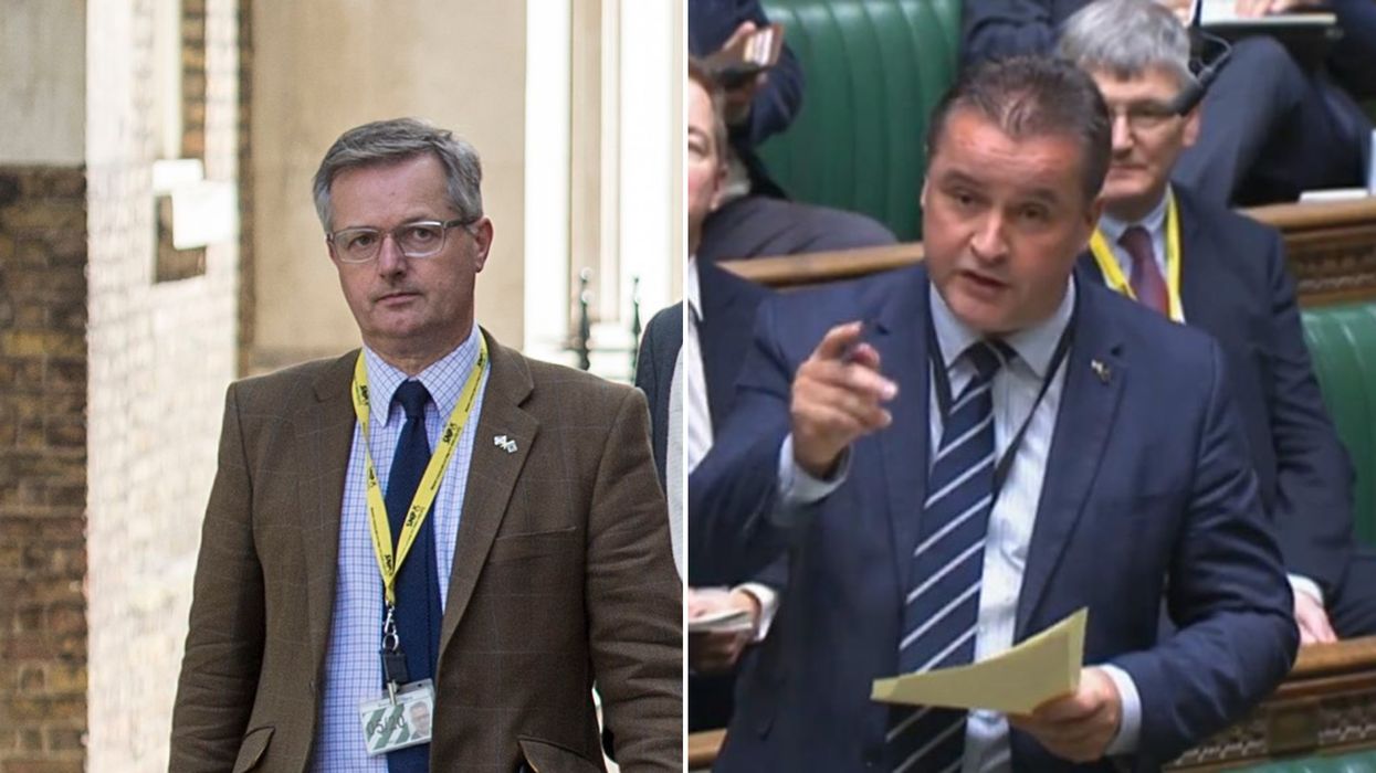 Brendan O'Hara (left) and Angus MacNeil (right)