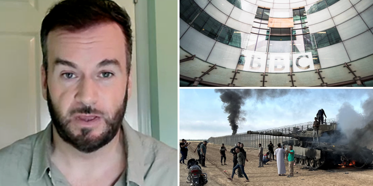 NextImg:Brendan O'Neill: 'BBC in grip of moral decay after reporters celebrated rape and murder of Jews on October 7'