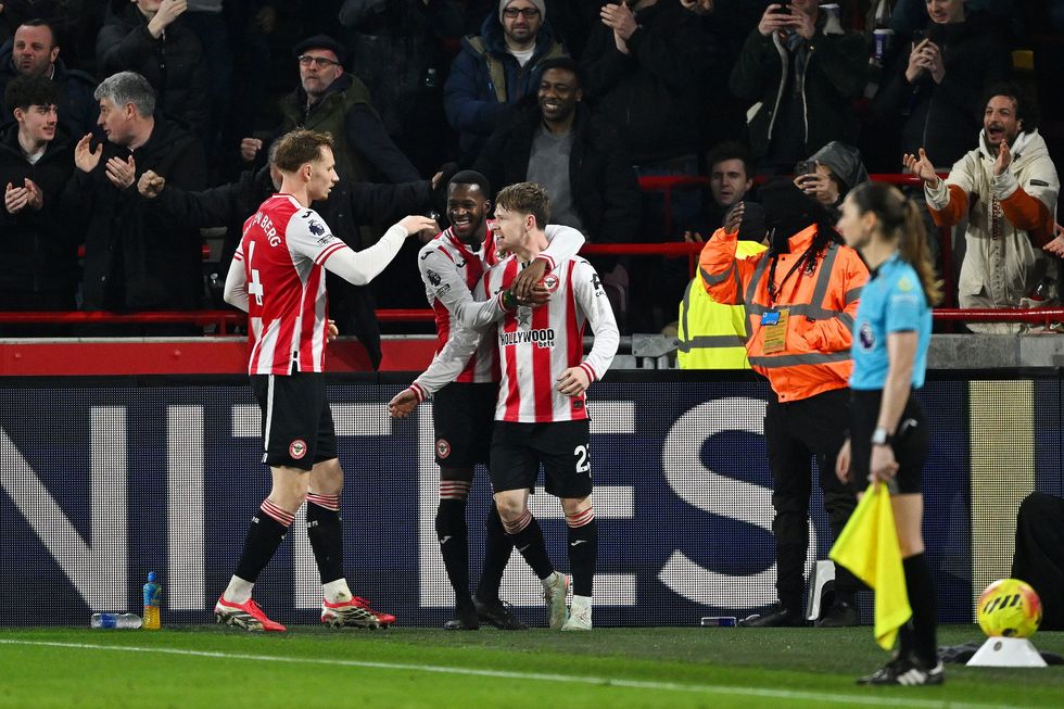 Brentford equalised against Arsenal through Keane Lewis-Potter