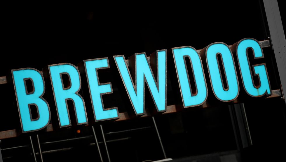 Brewdog bar in Sheffield, South Yorkhire.