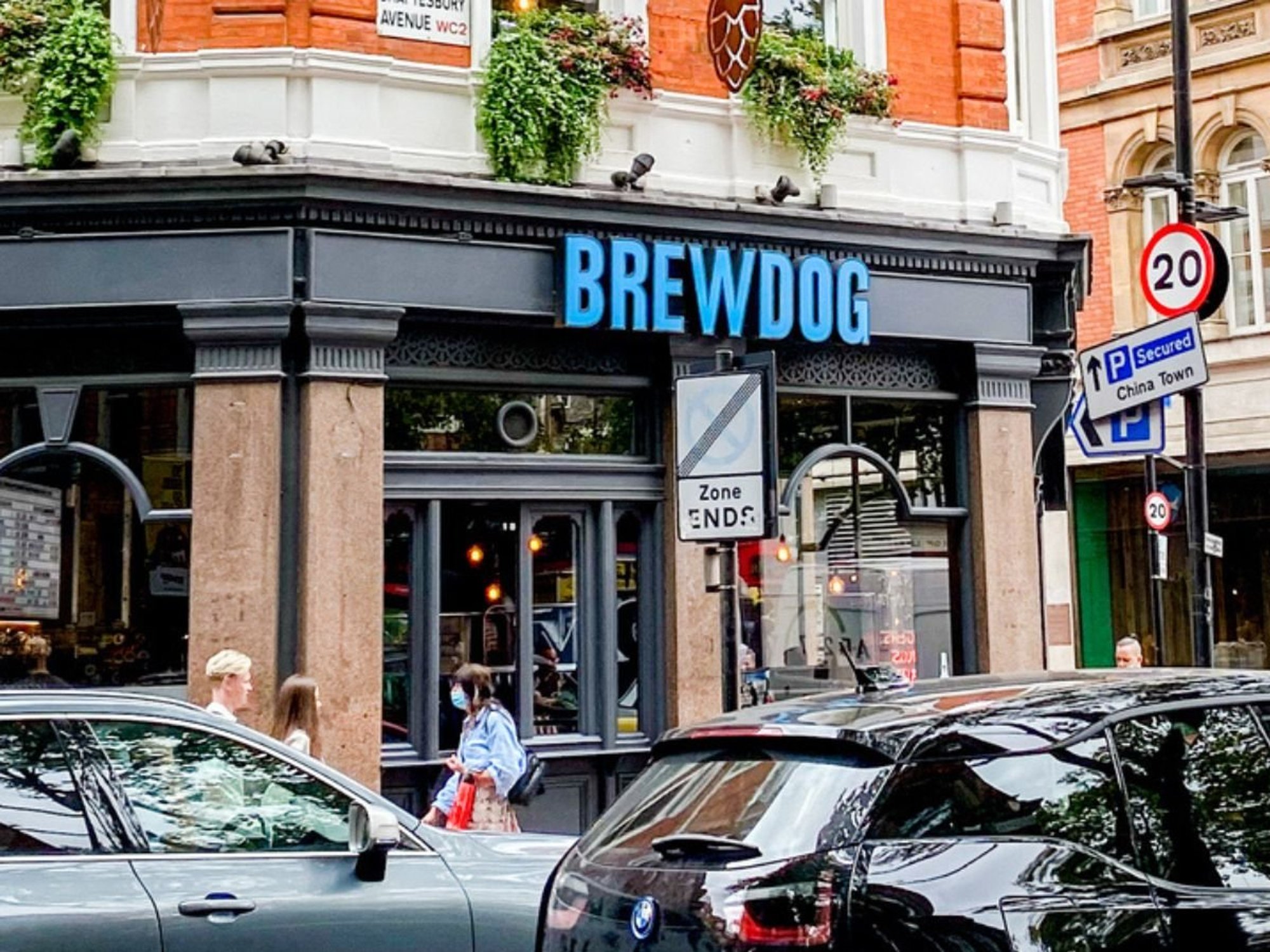 BrewDog bar in Soho, london