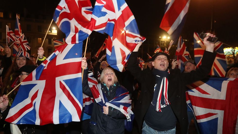 Brexit celebrations