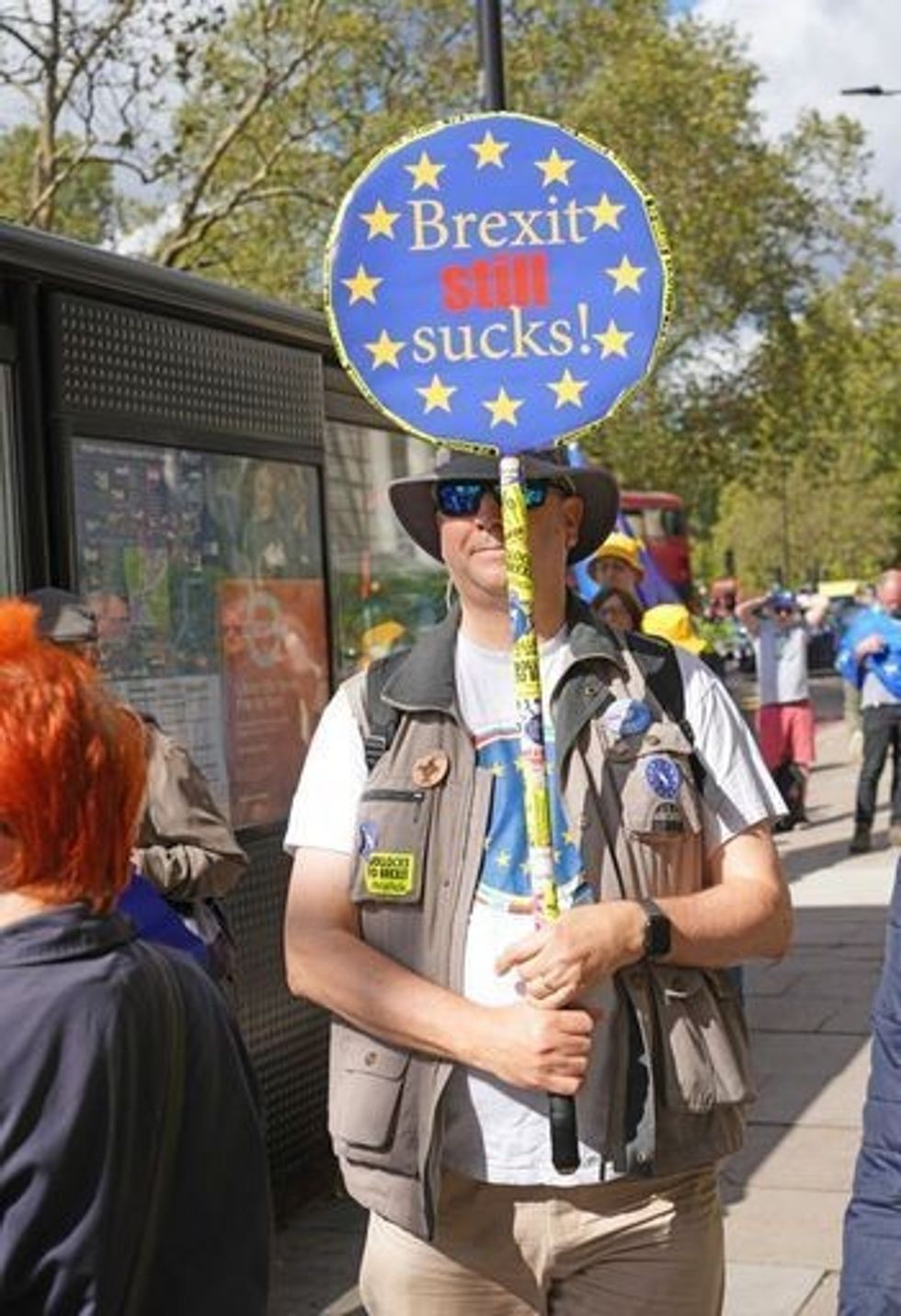 Brexit protest