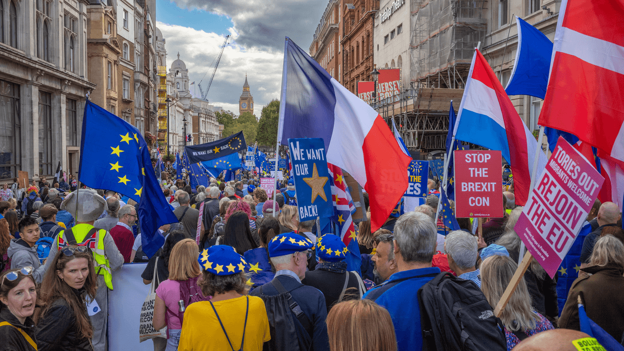 Brexit protest