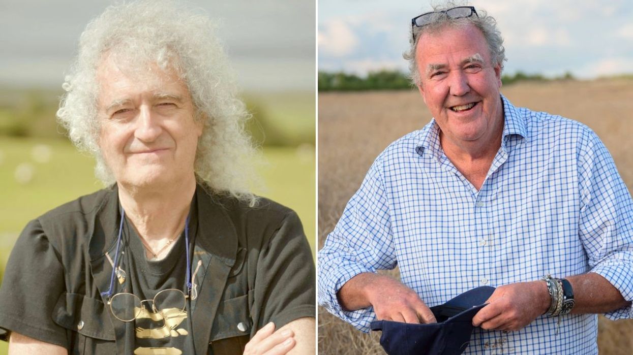 Brian May and Jeremy Clarkson