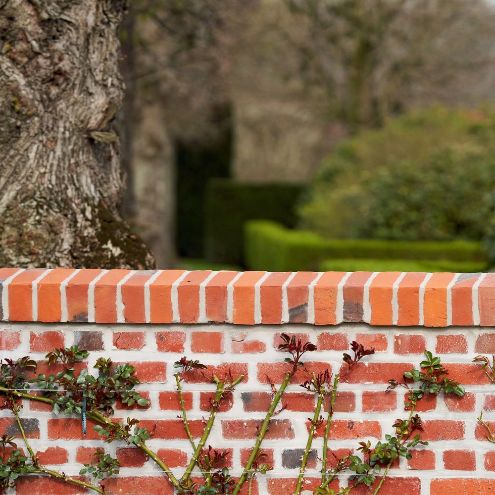 Brick fence