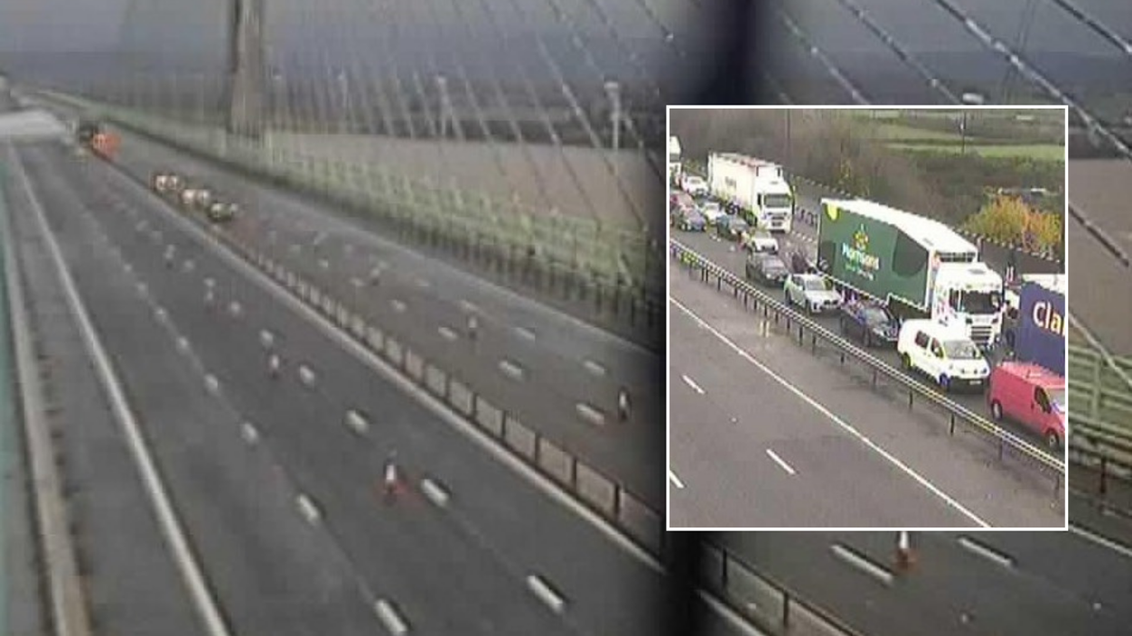 Bridge closures and M4 traffic