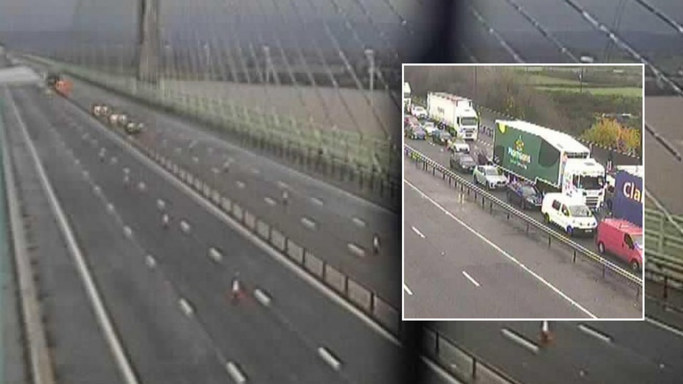 Bridge closures and M4 traffic