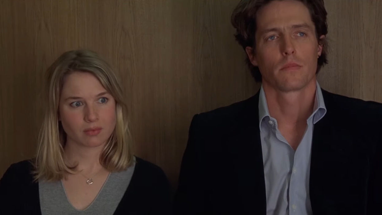 Bridget Jones and Daniel Cleaver