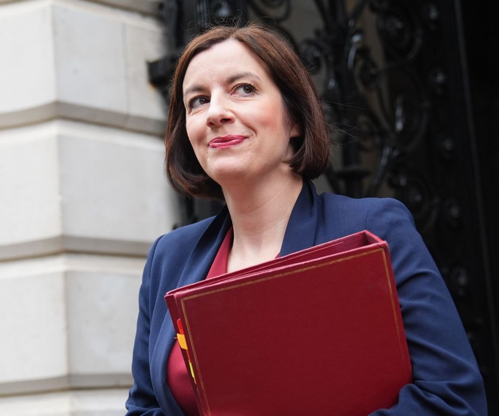 Bridget Phillipson arrives at No10 ahead of a Cabinet meeting