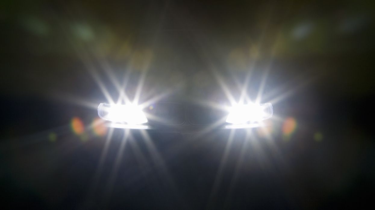 Bright car headlight
