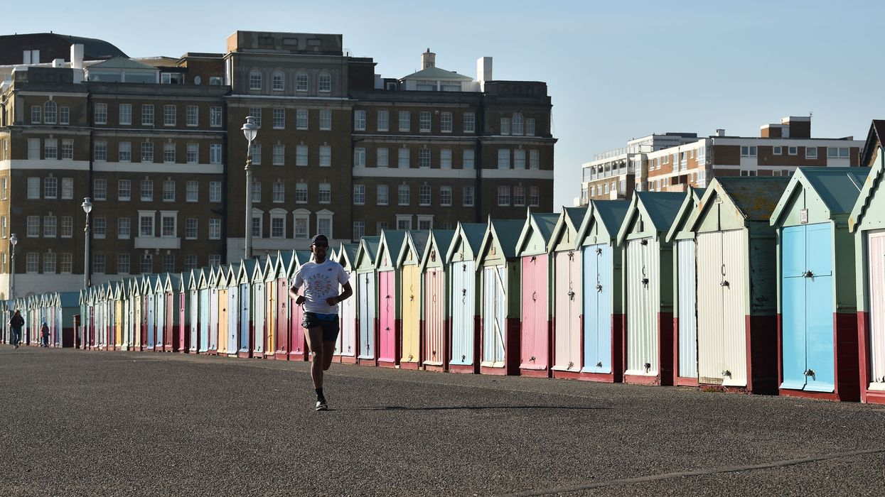Brighton beach huts