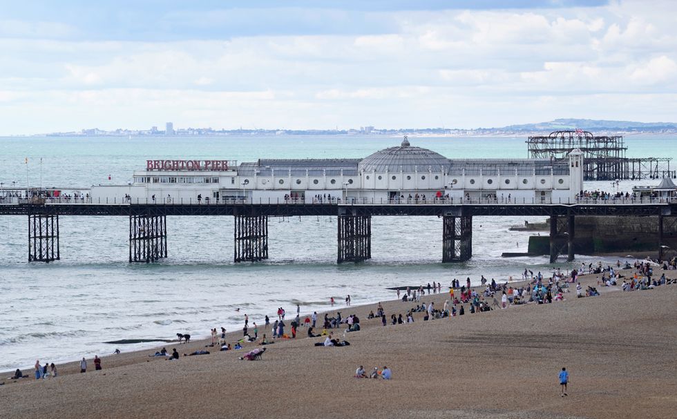 Brighton beach pier
