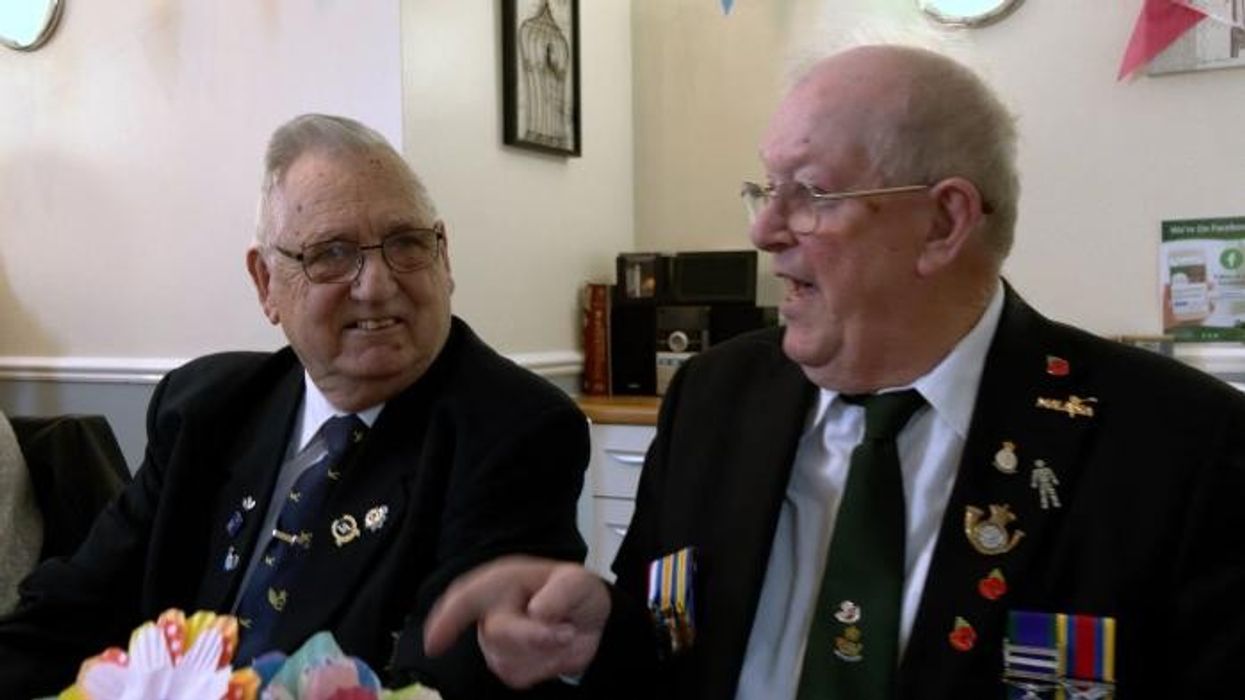 'We had freedom of speech back then, we haven't now': Veterans praise those who gave their lives for our freedoms during new brunch club