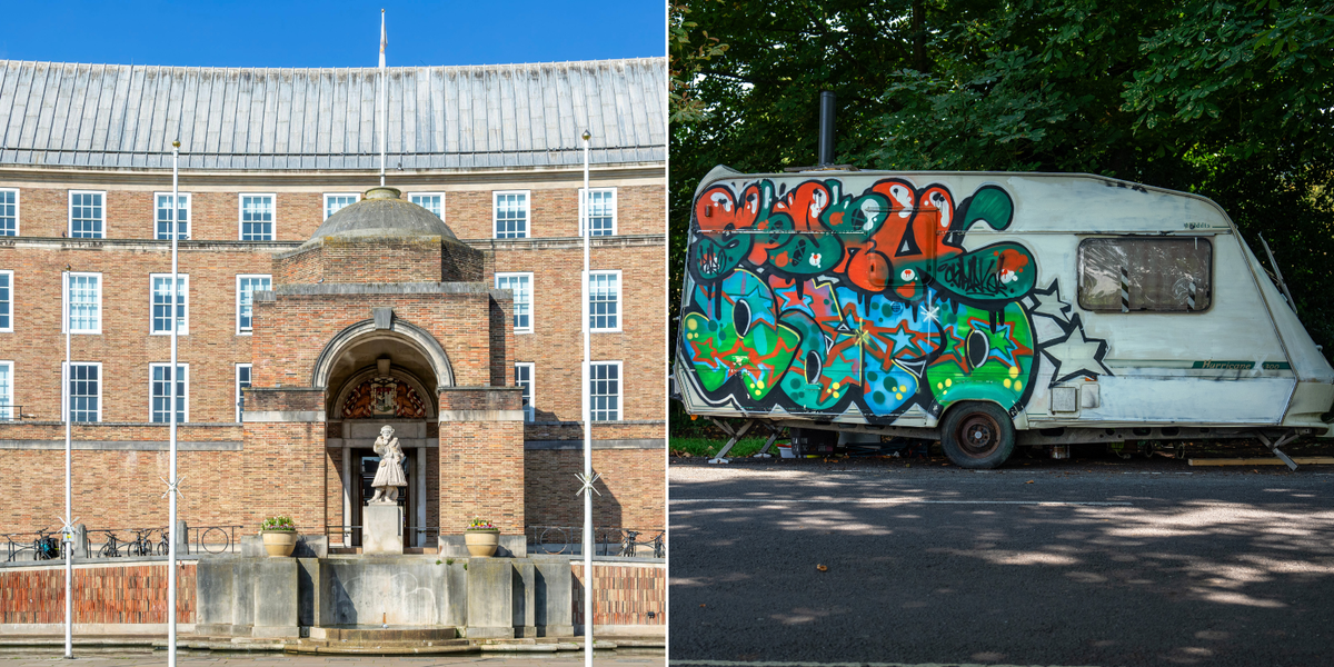 NextImg:Council accused of inviting 'van dwellers' to pitch up on public land in 'horrendous' months-long row