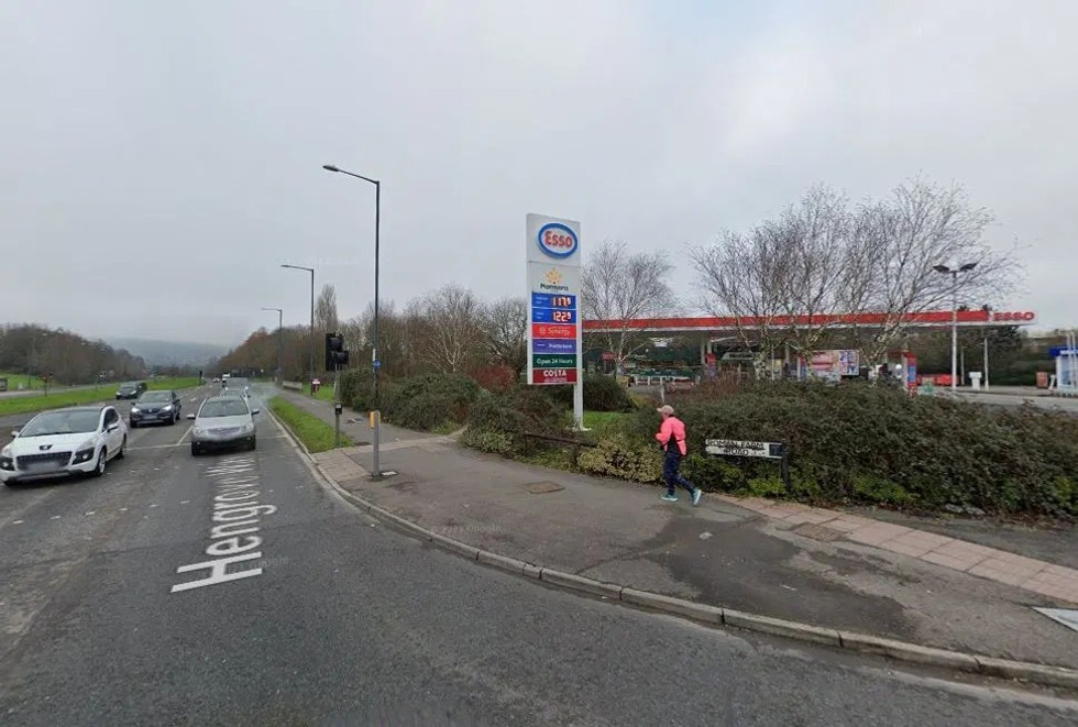 Bristol petrol station stormed by knifeman
