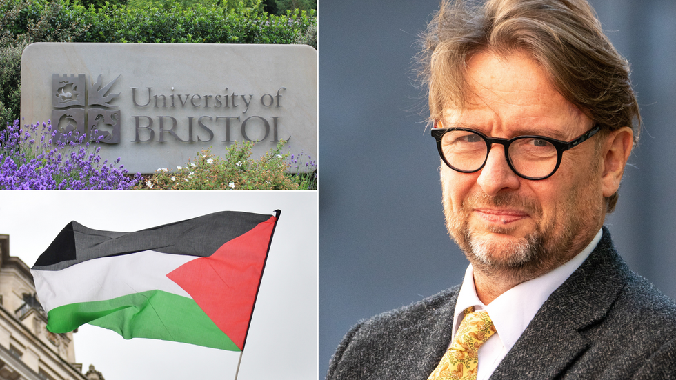 Bristol University/Palestine Flag/David Miller