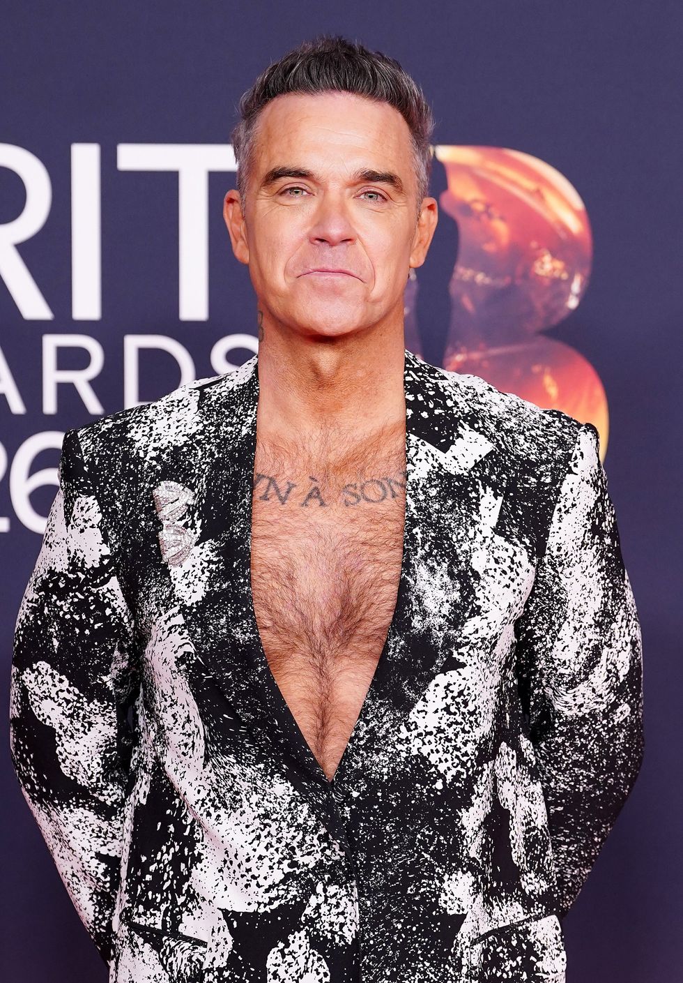 Brit Awards 2026 red carpet: Robbie Williams
