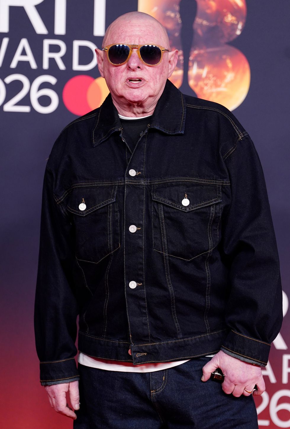 Brit Awards 2026 red carpet: Shaun Ryder