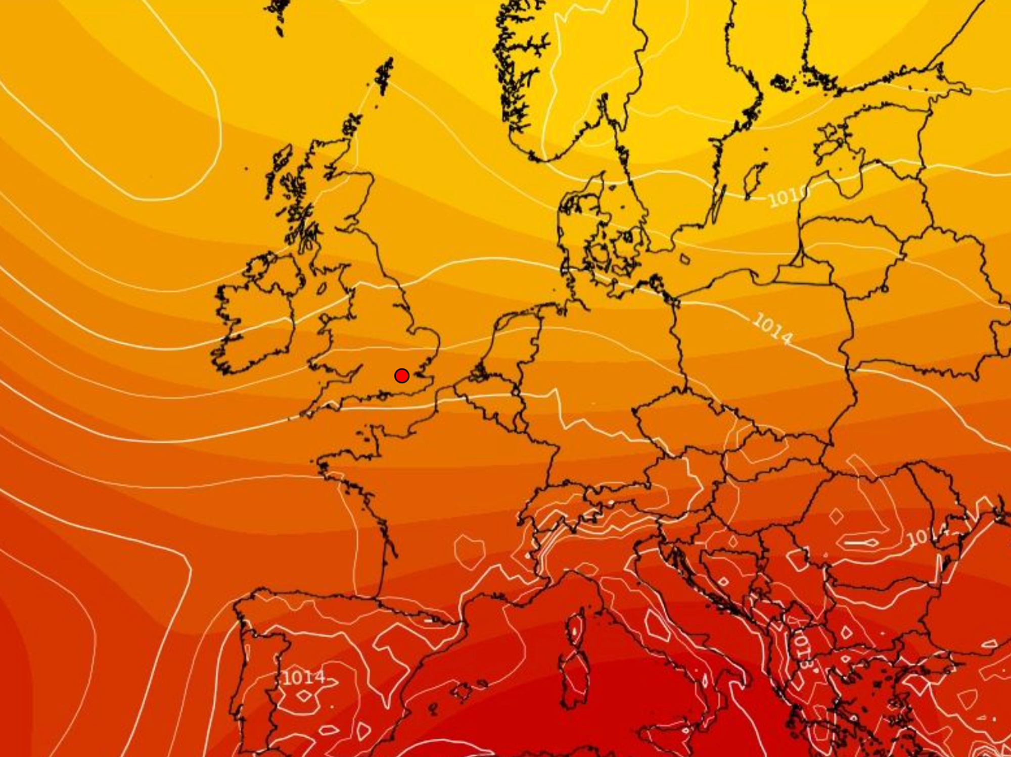 Britain autumn heatwave met office
