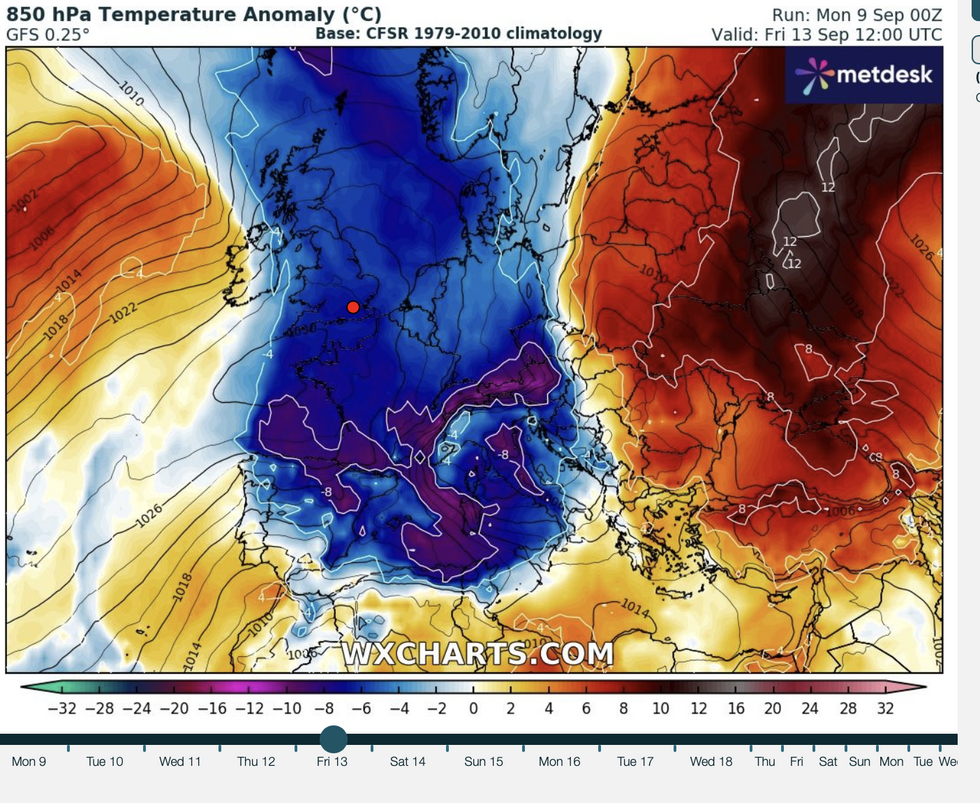 Britain braced for mini \u2018winter\u2019 burst as cold snap brings sub-zero chills