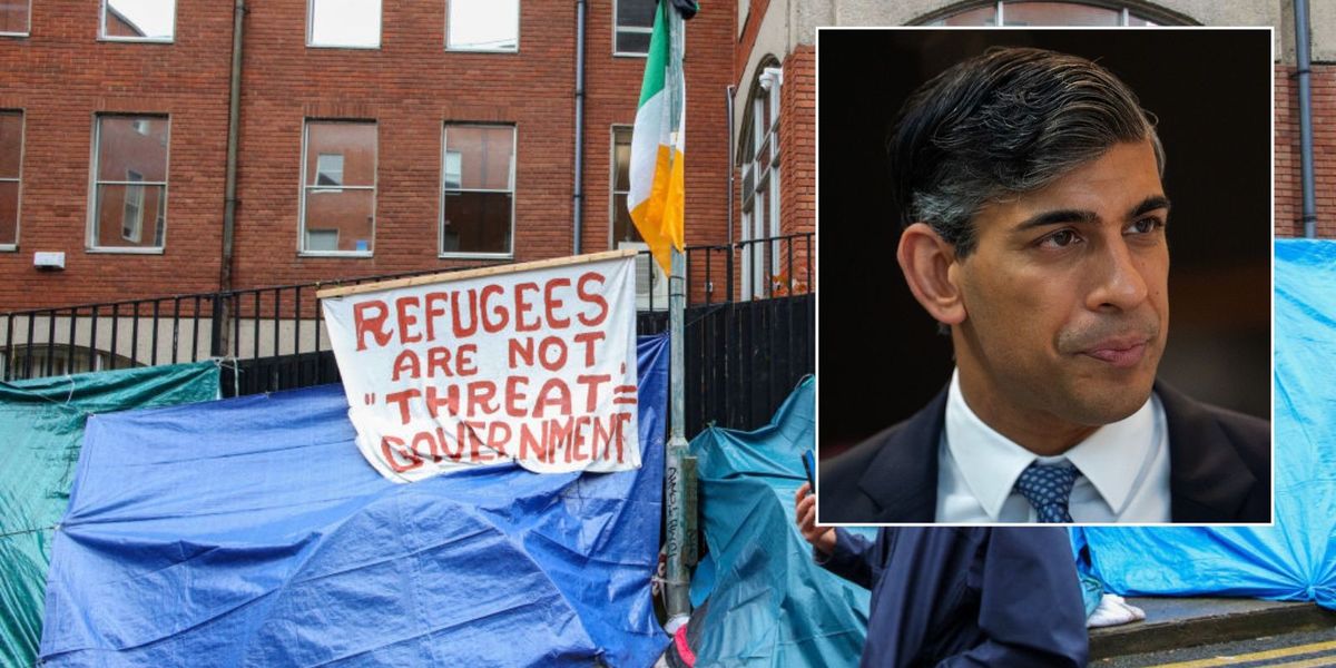 NextImg:Sunak U-turns on accepting migrants as Britain takes back 50 failed asylum seekers from Ireland