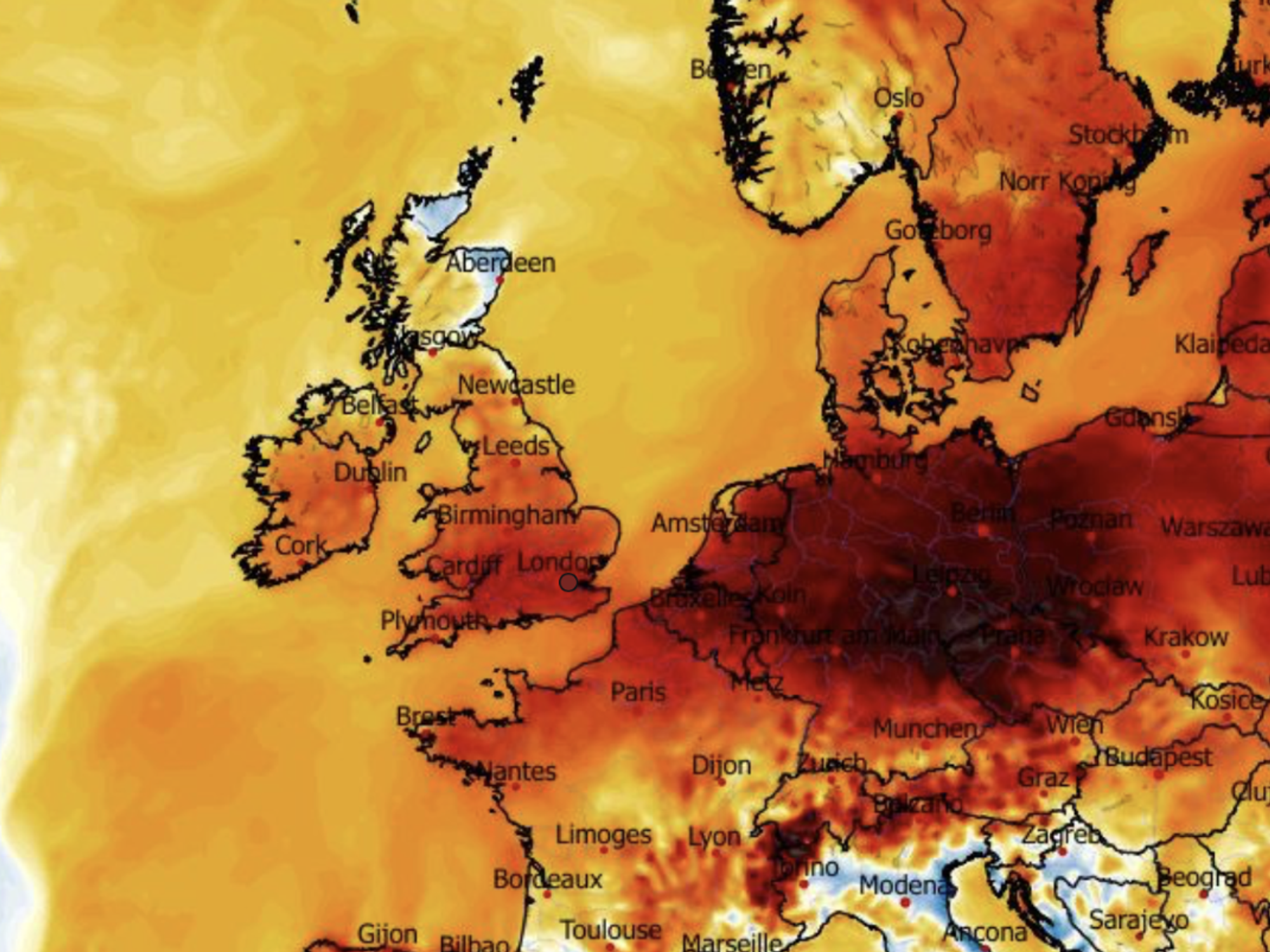 Britain in the hot zone