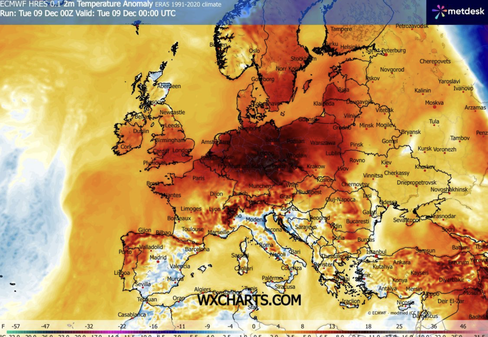 Britain in the hot zone
