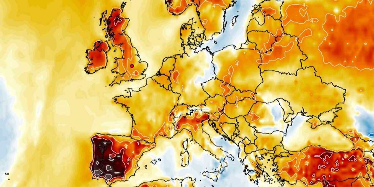 UK weather: Mini-heatwave to see Britons bake in 20C heat as hot air