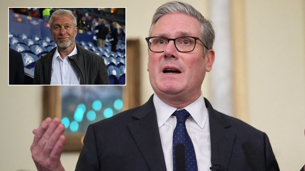 Britain is preparing to take former Chelsea owner Roman Abramovich to court in a bid to seize the \u00a32.5 billion proceeds from the sale of the club and redirect the money to humanitarian relief in Ukraine, Sir Keir Starmer has warned, escalating a long-running standoff over funds frozen since 2022