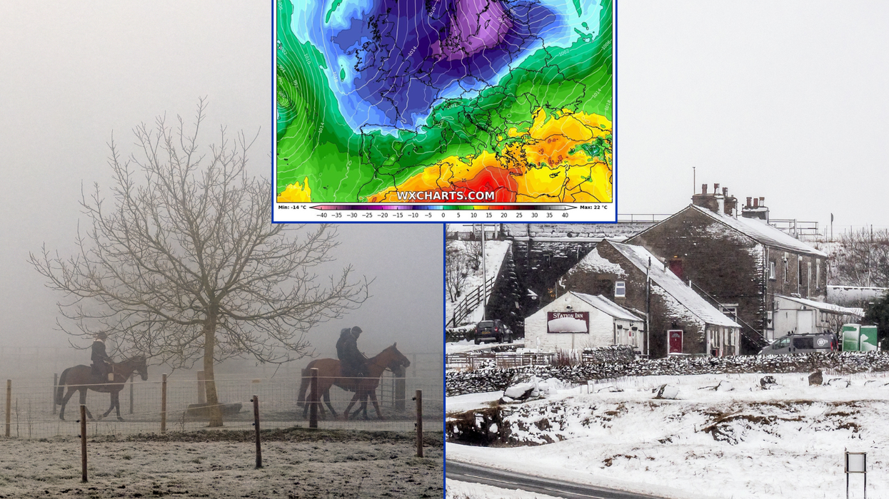 UK weather: 'Scandinavian cold snap' to send mercury spiralling as Britain braces for -4C shock