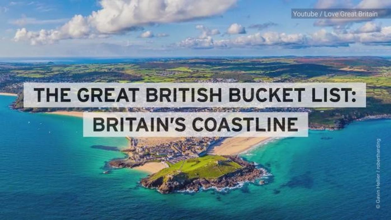 Two British beaches with 'incredible views' named among the best in the world